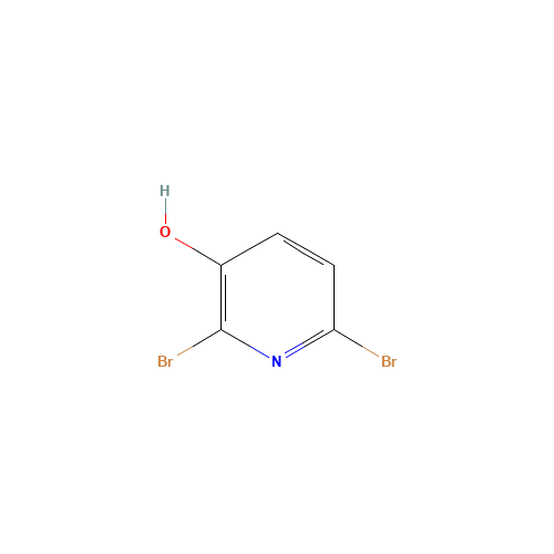 6602-33-1 2,6-DIBROMO-3-HYDROXYPYRIDINE chemical structure