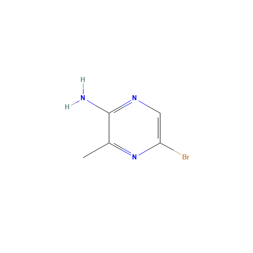 74290-67-8 2-AMINO-5-BROMO-3-METHYLPYRAZINE chemical structure