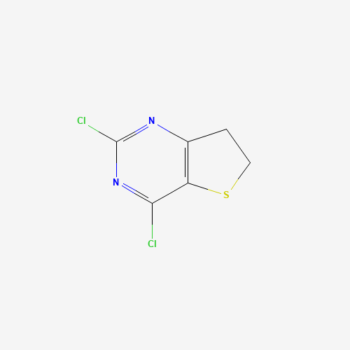 74901-69-2 2,4-dichloro-6,7-dihydrothieno[3,2-d]pyrimidine chemical structure