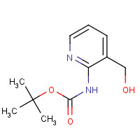 877593-11-8 (3-HYDROXYMETHYL-PYRIDIN-2-YL)-CARBAMIC ACID TERT-BUTYL ESTER chemical structure