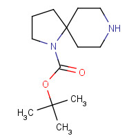 885279-92-5 1,8-DIAZA-SPIRO[4.5]DECANE-1-CARBOXYLIC ACID TERT-BUTYL ESTER chemical structure