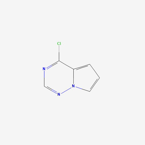 888720-29-4 4-chloropyrrolo[1,2-f][1,2,4]triazine chemical structure