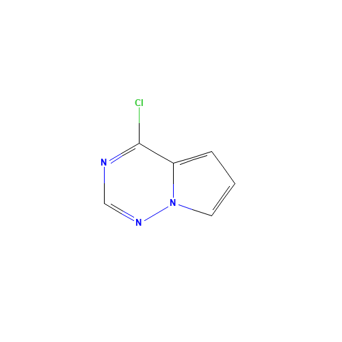 888720-29-4 4-chloropyrrolo[1,2-f][1,2,4]triazine chemical structure