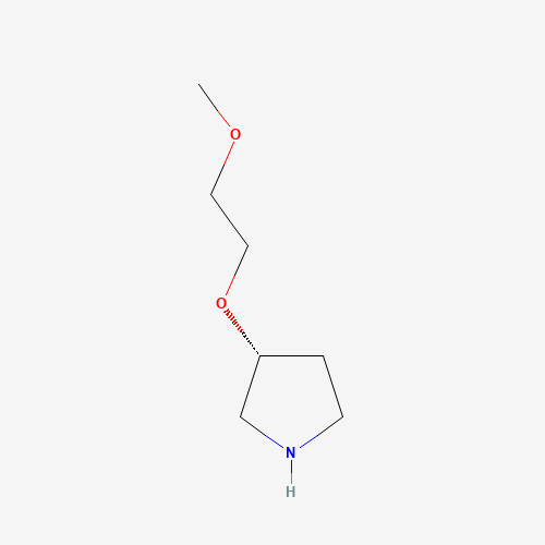 942618-26-0 (R)-3-(2-METHOXYETHOXY)PYRROLIDINE chemical structure