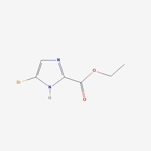 944900-49-6 1H-IMIDAZOLE-4-BROMO-2-CARBOXYLIC ACID,ETHYL ESTER chemical structure