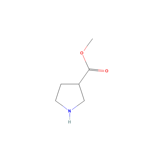 98548-90-4 Methyl 3-pyrrolidinecarboxylate chemical structure