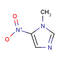 3034-42-2 1-METHYL-5-NITROIMIDAZOLE chemical structure