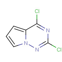 918538-05-3 2,4-Dichloropyrrolo[2,1-f][1,2,4]triazine chemical structure
