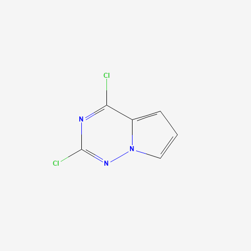 918538-05-3 2,4-Dichloropyrrolo[2,1-f][1,2,4]triazine chemical structure