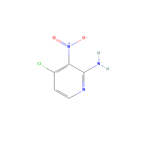 6980-08-1 2-Amino-4-chloro-3-nitropyridine chemical structure
