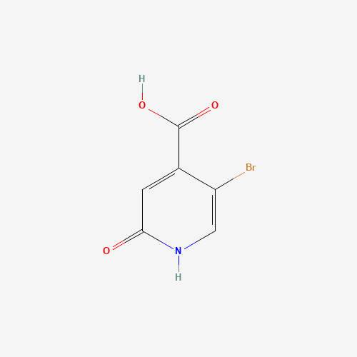 913836-16-5 5-BROMO-2-HYDROXY-4-PYRIDINECARBOXYLIC ACID chemical structure