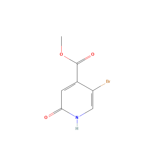 913836-17-6 5-BROMO-4-METHOXYCARBONYL-2(1H)-PYRIDINONE chemical structure