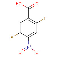 116465-48-6 2,5-Difluoro-4-nitrobenzoic acid chemical structure