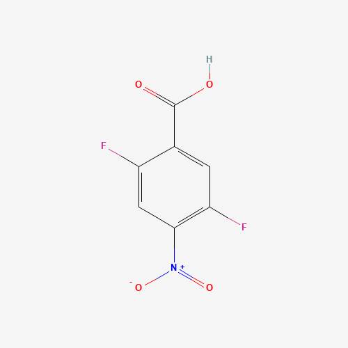 116465-48-6 2,5-Difluoro-4-nitrobenzoic acid chemical structure