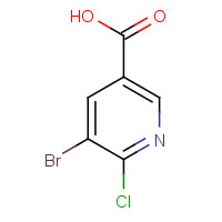 29241-62-1 5-Bromo-6-chloronicotinic acid chemical structure