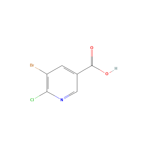 29241-62-1 5-Bromo-6-chloronicotinic acid chemical structure