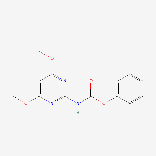 89392-03-0 4,6-Dimethoxy-2-(phenoxycarbonyl)aminopyrimidine chemical structure