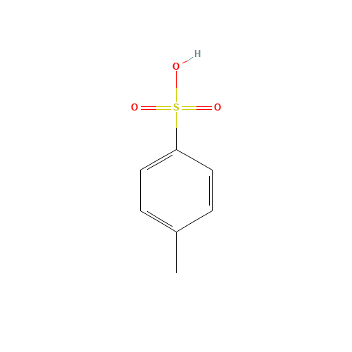 104-15-4 p-Toluenesulfonic acid chemical structure