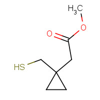 152922-73-1 Methyl 1-(Mercaptomethyl)cyclopropaneacetate chemical structure