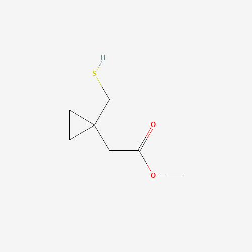 152922-73-1 Methyl 1-(Mercaptomethyl)cyclopropaneacetate chemical structure
