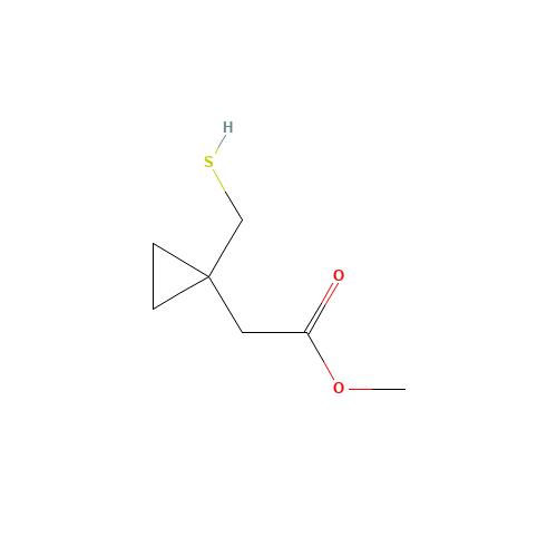 152922-73-1 Methyl 1-(Mercaptomethyl)cyclopropaneacetate chemical structure