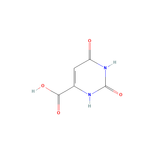 65-86-1 Orotic acid chemical structure
