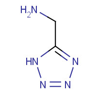 31602-63-8 C-(2H-TETRAZOL-5-YL)-METHYLAMINE chemical structure