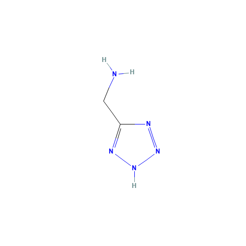 31602-63-8 C-(2H-TETRAZOL-5-YL)-METHYLAMINE chemical structure
