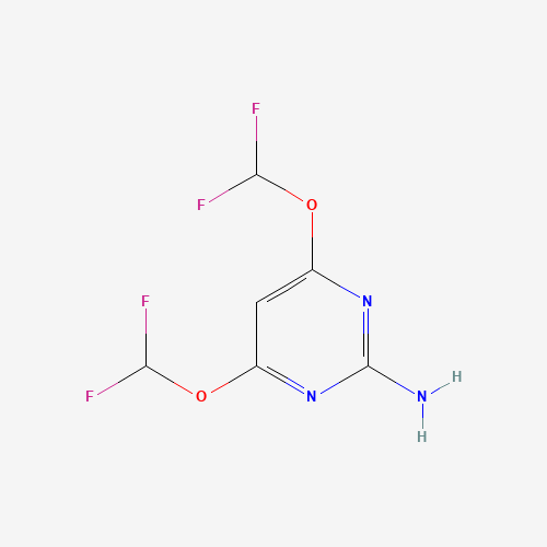 86209-44-1 2-Amino-4,6-bis(difluoromethoxy)pyrimidine chemical structure