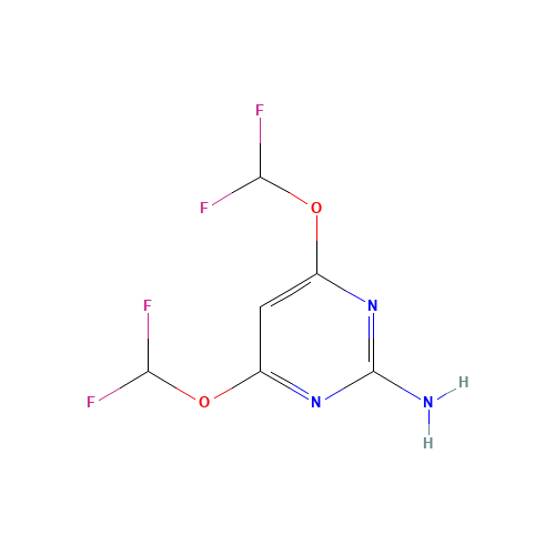 86209-44-1 2-Amino-4,6-bis(difluoromethoxy)pyrimidine chemical structure