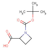 159749-28-7 AZETIDINE-1,2-DICARBOXYLIC ACID 1-TERT-BUTYL ESTER chemical structure