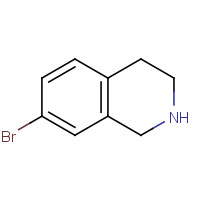 17680-55-6 7-BROMO-1,2,3,4-TETRAHYDRO-ISOQUINOLINE chemical structure