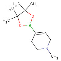454482-11-2 1-METHYL-1,2,3,6-TETRAHYDROPYRIDINE-4-BORONIC ACID PINACOL ESTER chemical structure
