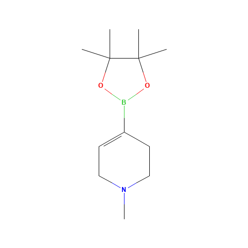 454482-11-2 1-METHYL-1,2,3,6-TETRAHYDROPYRIDINE-4-BORONIC ACID PINACOL ESTER chemical structure