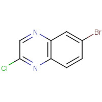55687-02-0 6-bromo-2-chloroquinoxaline chemical structure