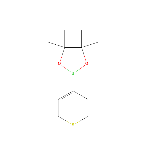 862129-81-5 3,6-Dihydro-2H-thiopyran-4-ylboronic acid pinacol ester chemical structure