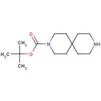 173405-78-2 3,9-DIAZA-SPIRO[5.5]UNDECANE-3-CARBOXYLIC ACID TERT-BUTYL ESTER chemical structure