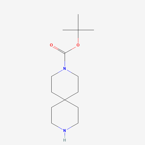 173405-78-2 3,9-DIAZA-SPIRO[5.5]UNDECANE-3-CARBOXYLIC ACID TERT-BUTYL ESTER chemical structure
