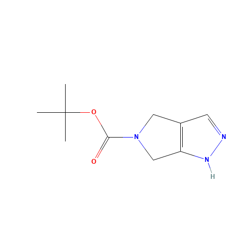 657428-42-7 Pyrrolo[3,4-c]pyrazole-5(1H)-carboxylic acid,4,6-dihydro-,1,1-dimethylethyl ester chemical structure