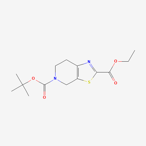 1053656-51-1 5-tert-butyl 2-ethyl 6,7-dihydrothiazolo[5,4-c]pyridine-2,5(4H)-dicarboxylate chemical structure