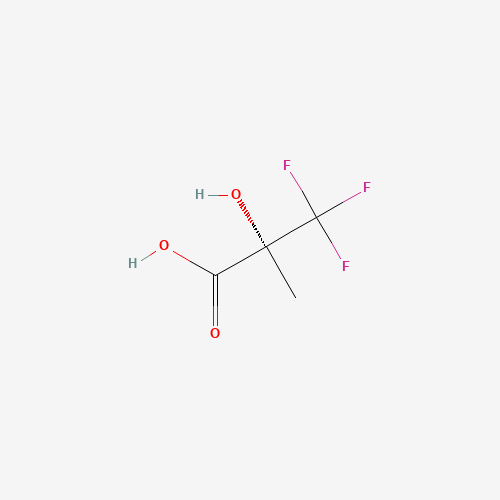 44864-47-3 (R)-3,3,3-TRIFLUORO-2-HYDROXY-2-METHYLPROPIONIC ACID chemical structure