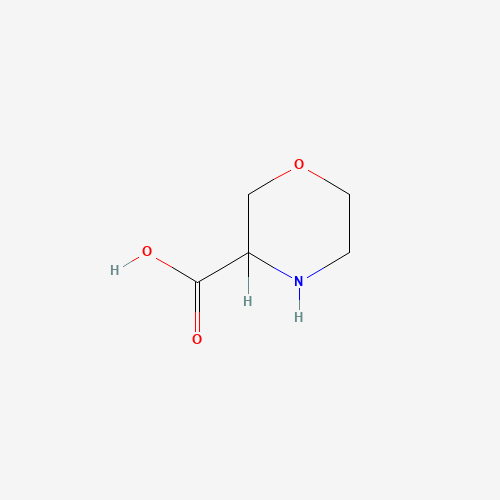 77873-76-8 3-Morpholinecarboxylic acid chemical structure