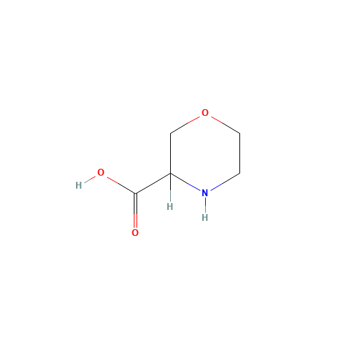 77873-76-8 3-Morpholinecarboxylic acid chemical structure