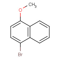 5467-58-3 1-bromo-4-methoxy-naphthalene chemical structure