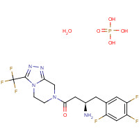 654671-77-9 Sitagliptin Phosphate Monohydrate chemical structure