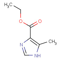 51605-32-4 ETHYL 5-METHYL-1H-IMIDAZOLE-4-CARBOXYLATE chemical structure