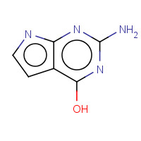 7355-55-7 2-Amino-4-hydroxypyrrolo[2,3-d]pyrimidine chemical structure