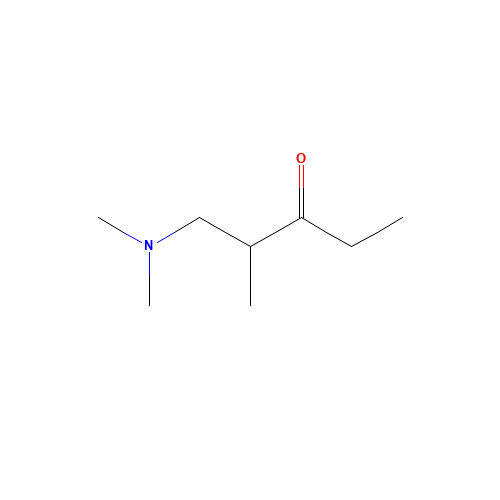 51690-03-0 1-Dimethylamino-2-methylpentan-3-one chemical structure