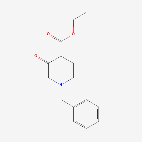 39514-19-7 1-BENZYL-3-OXO-PIPERIDINE-4-CARBOXYLIC ACID ETHYL ESTER chemical structure