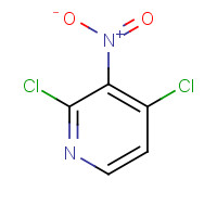 5975-12-2 2,4-Dichloro-3-nitropyridine chemical structure